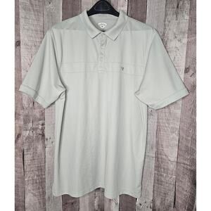 Callaway Men’s XL Golf Polo Shirt Light Gray Short Sleeve